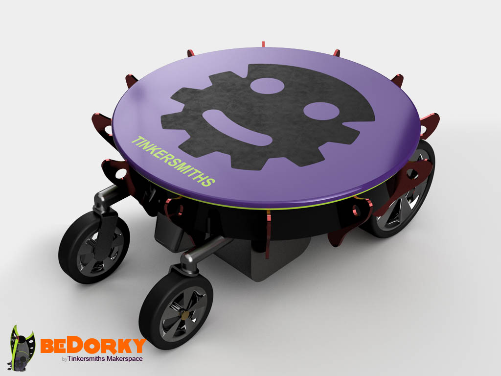 Dorkpod Drivetrain Isometric View